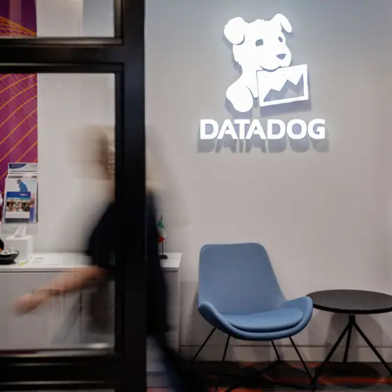 Bits — A Datadog office lobby