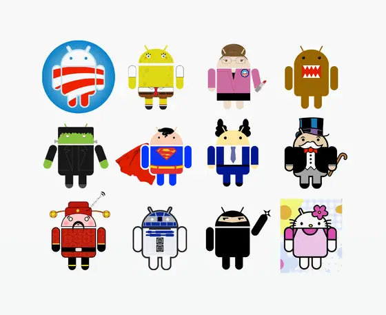 Bugdroid — The remix wall