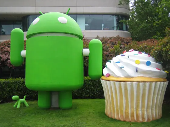 Bugdroid — Outside Building 44, Googleplex