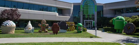 Bugdroid — The lawn, in full