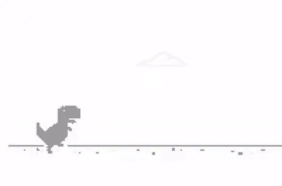 Chrome Dino — The run and jump loop