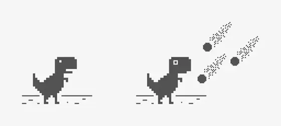 Chrome Dino — Project Bolan, the first design studies
