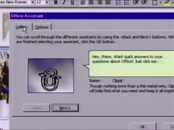 Clippy — Choose Assistant gallery