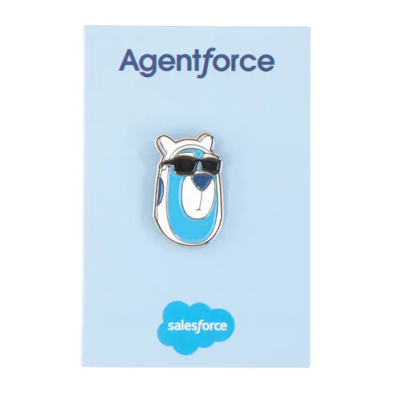 Astro and the Trailhead cast — The Trailblazer Store, Agent Codey pin