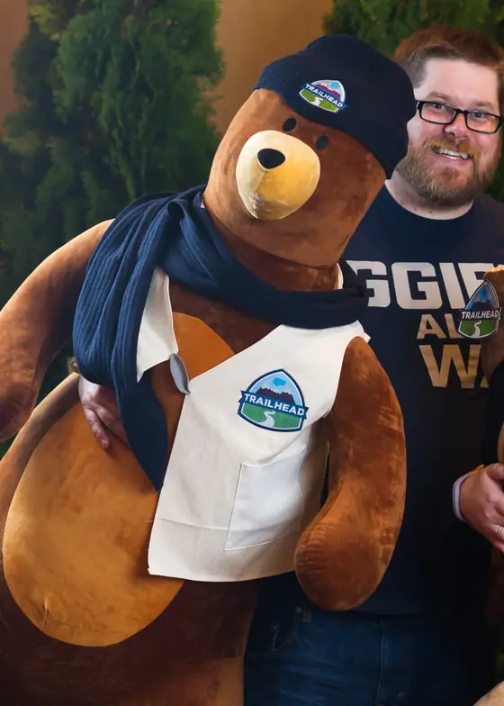 Astro and the Trailhead cast — Trailhead Academy, Dreamforce