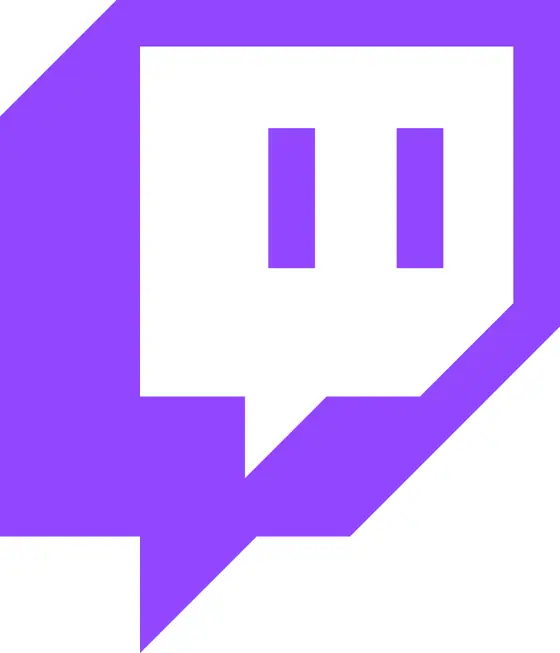 Glitch — the official Twitch brand assets, mirrored on Wikimedia Commons
