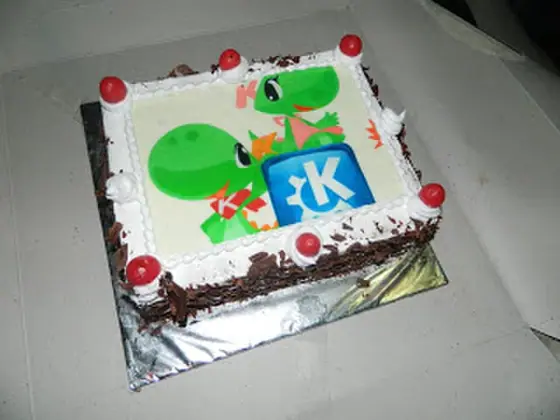 Konqi — a KDE meetup in India