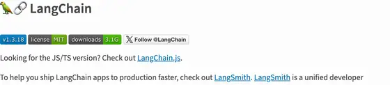 the LangChain parrot — PyPI, the Python Package Index