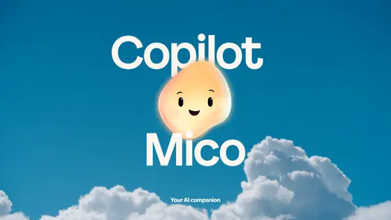 Mico — Microsoft's Fall Release announcement