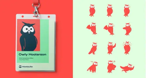 Owly — Prophet case study, Hootsuite rebrand