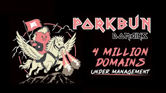 Porkbun — the blog post announcing four million domains under management