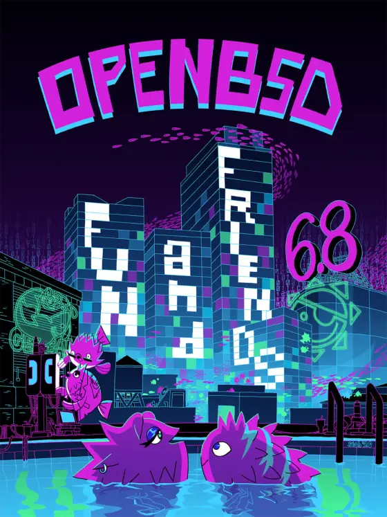 Puffy — the OpenBSD 6.8 release artwork, Puffy Override