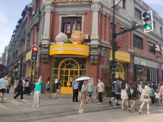 Ryan and Kakao Friends — Kakao Friends flagship store