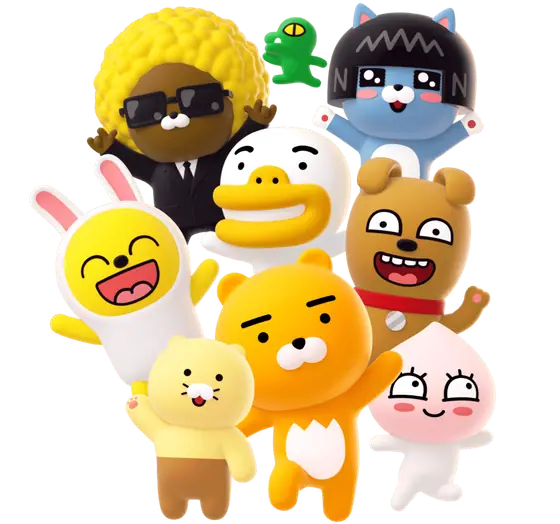 Ryan and Kakao Friends — Kakao Friends merch