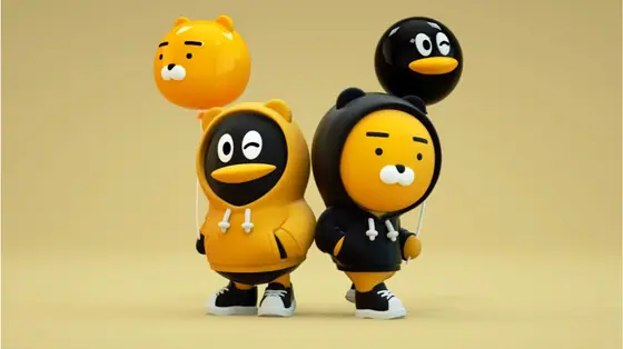 Ryan and Kakao Friends — Kakao Friends merch