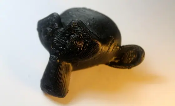 Suzanne — Dion Moult's desk, 3D printed
