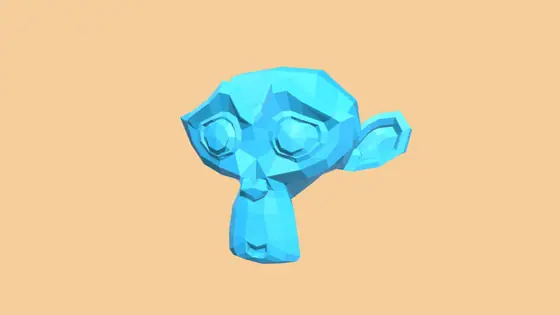 Suzanne — Suzanne Blender mascot model