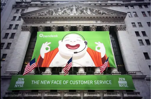 The Mentor — The front of the New York Stock Exchange