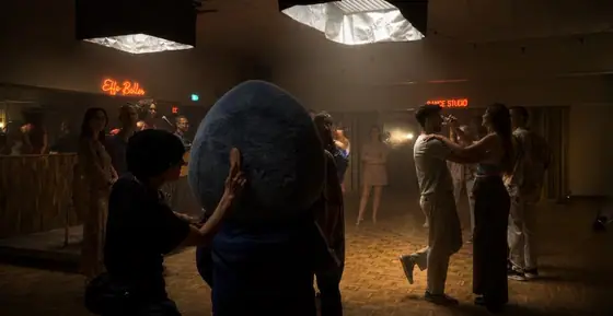Billie — Behind the scenes at the Effe Bollen dance studio set
